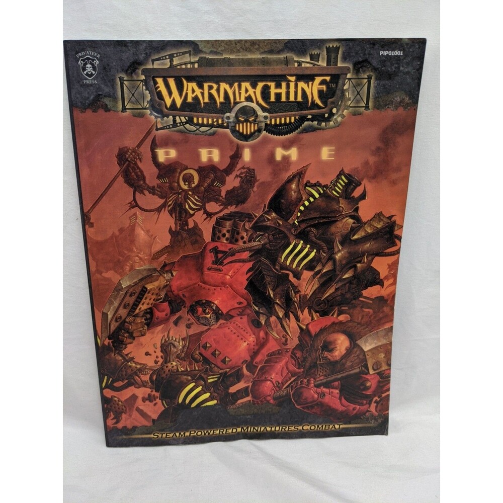 Warmachine Prime Privateer Press Rulebook